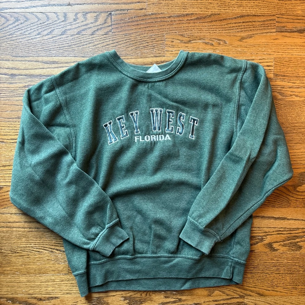 Green Key West Florida Sweatshirt